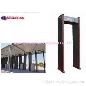 Super Scanner 2LED light Metal Detector Gate for Security c